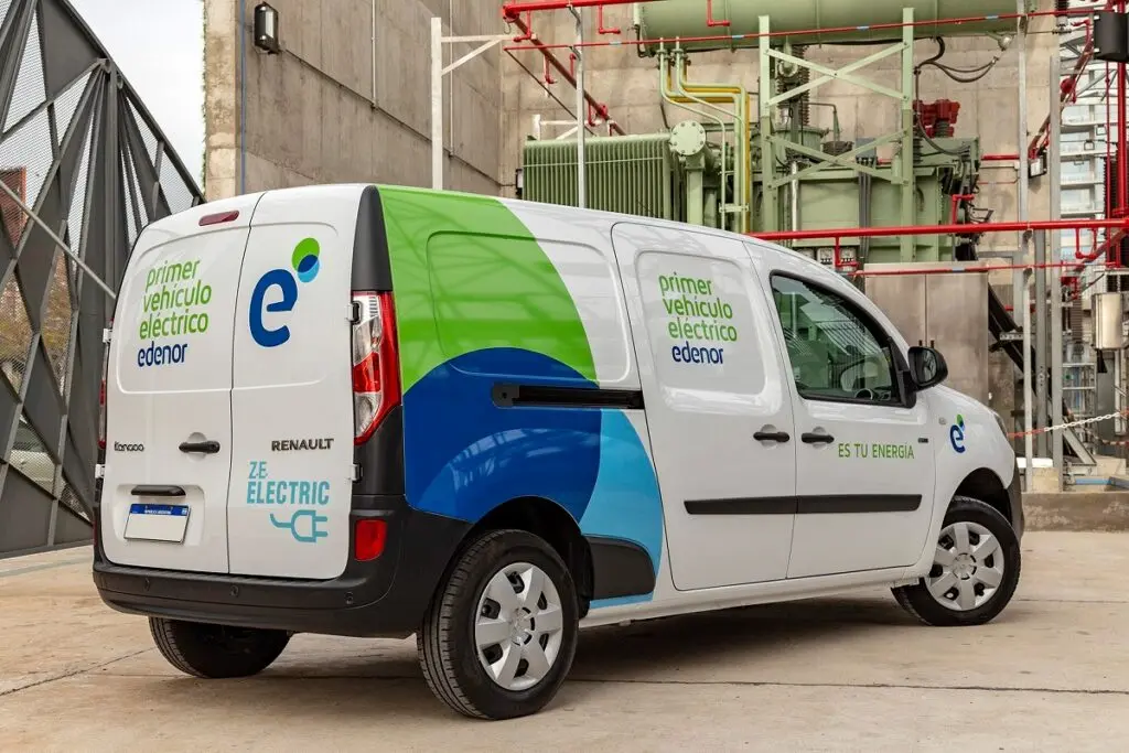 Auto eléctrico de Edenor
