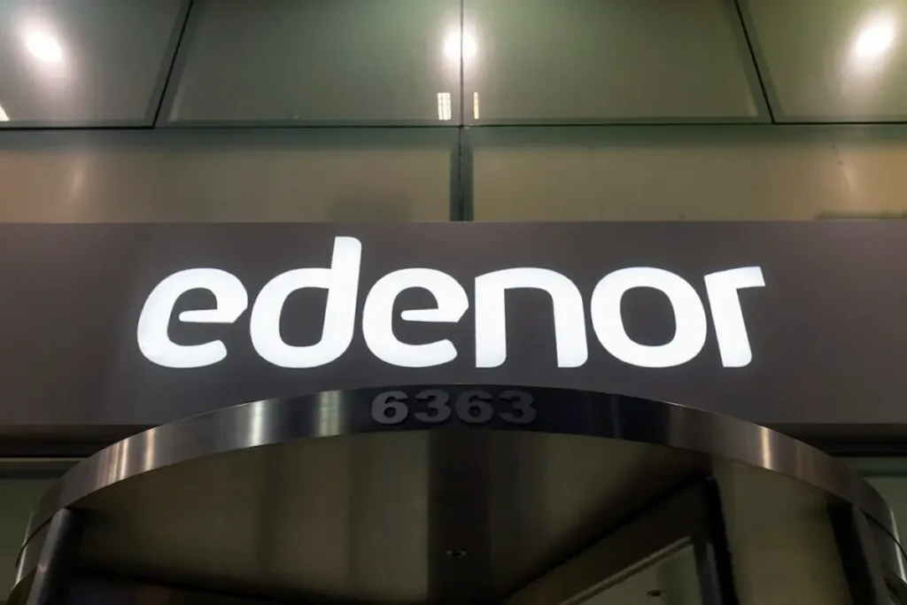 Fachada del edificio de Edenor