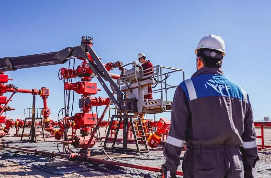 Exploración petrolera de YPF en Neuquén
